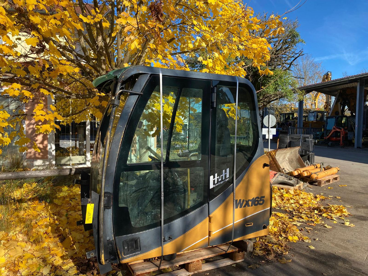 Case WX 165 - Cabine voor Bouwmachine: afbeelding 1 Case WX 165 - Cabine voor Bouwmachine: afbeelding 1