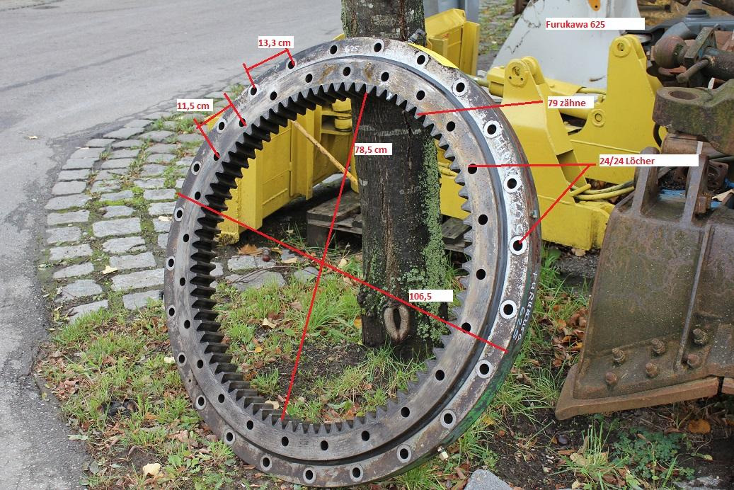 Furukawa 625 - Draaikrans voor Bouwmachine: afbeelding 3 Furukawa 625 - Draaikrans voor Bouwmachine: afbeelding 3