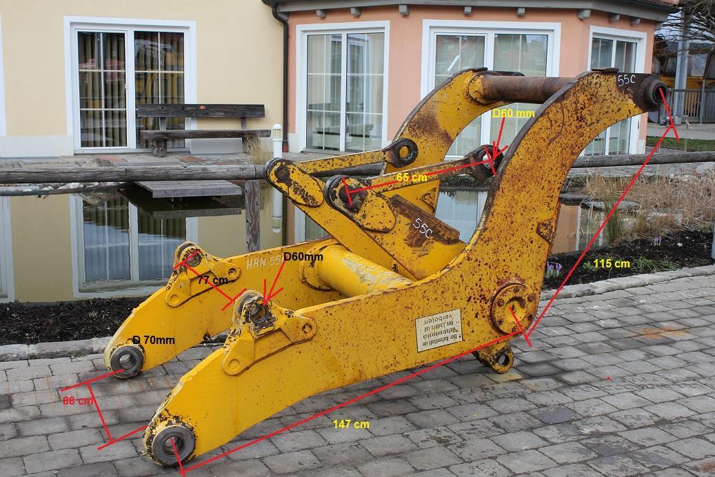 Hanomag 55C - Arm voor Wiellader: afbeelding 4 Hanomag 55C - Arm voor Wiellader: afbeelding 4