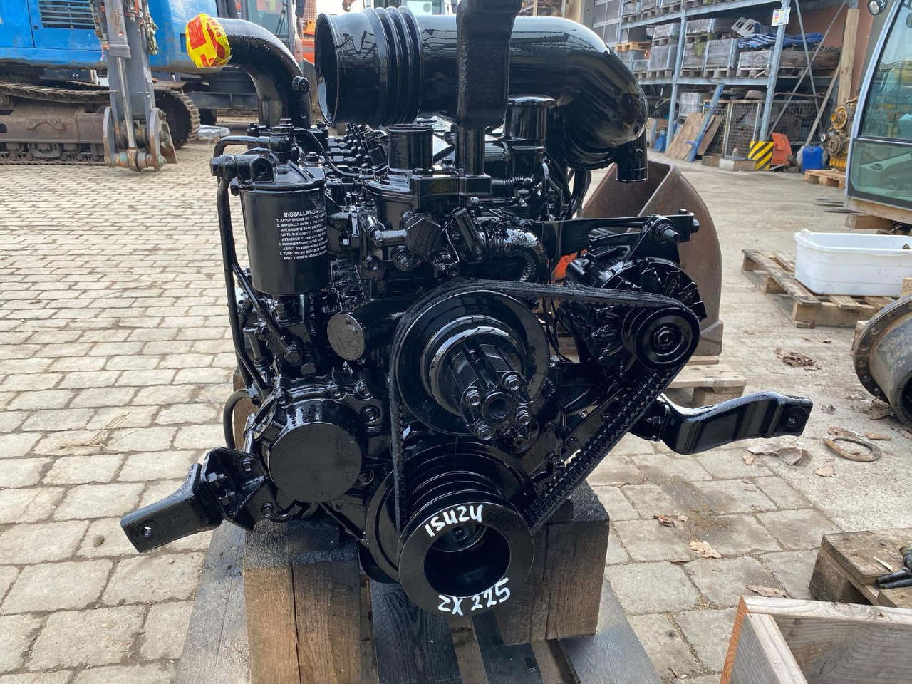 Isuzu AA6BG1T aus ZX 225 - Motor voor Bouwmachine: afbeelding 4 Isuzu AA6BG1T aus ZX 225 - Motor voor Bouwmachine: afbeelding 4