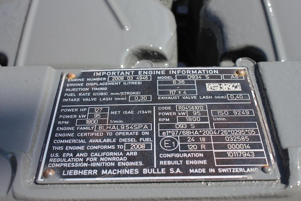 Liebherr D 934 S A6 aus LH A900C LIT - Motor voor Bouwmachine: afbeelding 4 Liebherr D 934 S A6 aus LH A900C LIT - Motor voor Bouwmachine: afbeelding 4