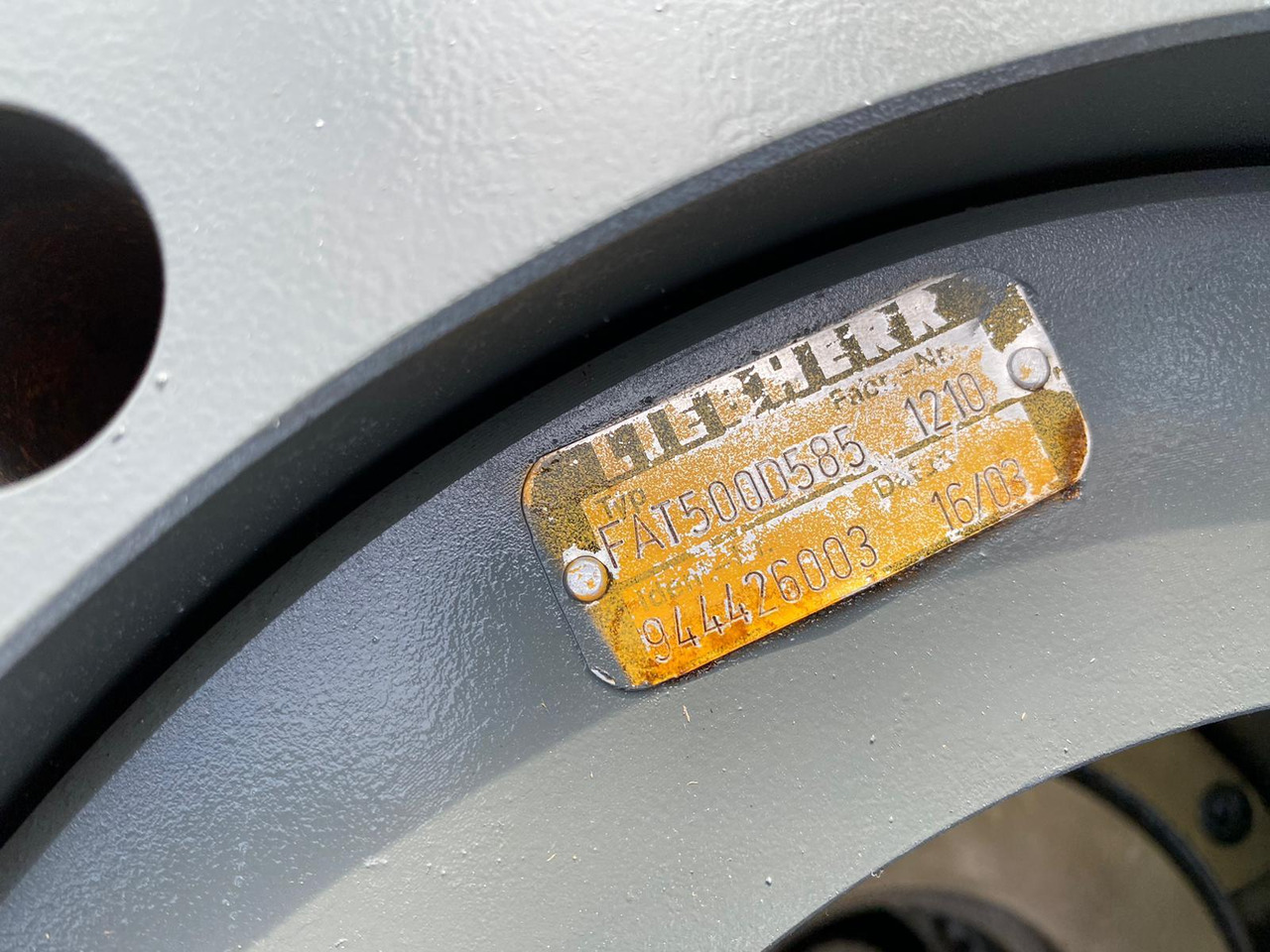 Liebherr FAT 500D585 aus PR 632 - Eindaandrijving voor Bouwmachine: afbeelding 2 Liebherr FAT 500D585 aus PR 632 - Eindaandrijving voor Bouwmachine: afbeelding 2