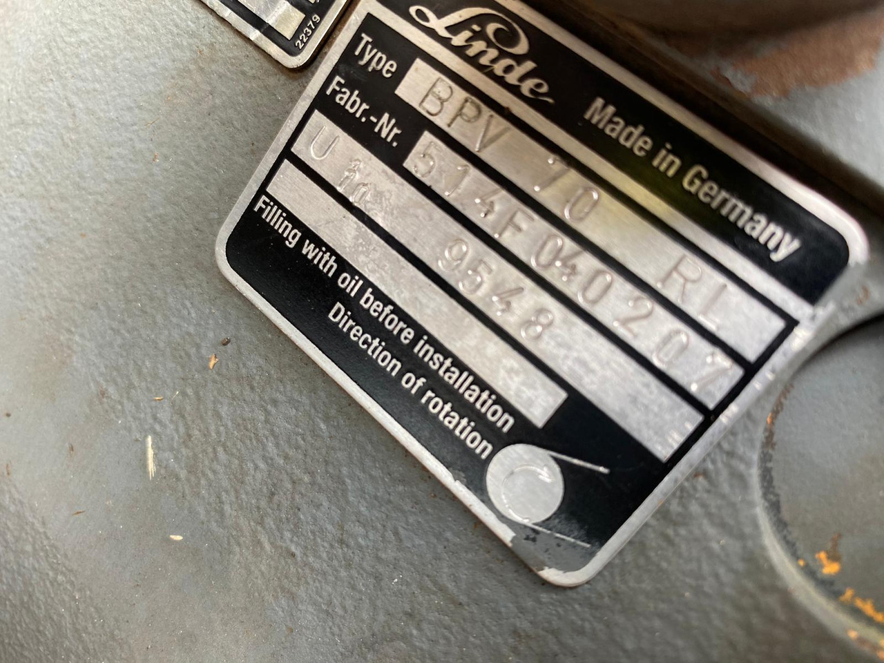 Liebherr Linde BPV 70-RL aus LH R964 - Hydraulische pomp voor Bouwmachine: afbeelding 4 Liebherr Linde BPV 70-RL aus LH R964 - Hydraulische pomp voor Bouwmachine: afbeelding 4