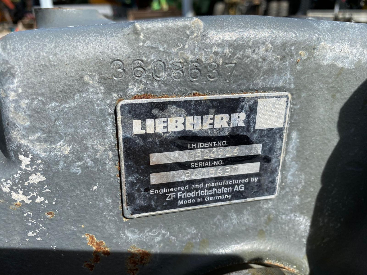 Liebherr ZF aus LH 24M - Versnellingsbak voor Bouwmachine: afbeelding 2 Liebherr ZF aus LH 24M - Versnellingsbak voor Bouwmachine: afbeelding 2