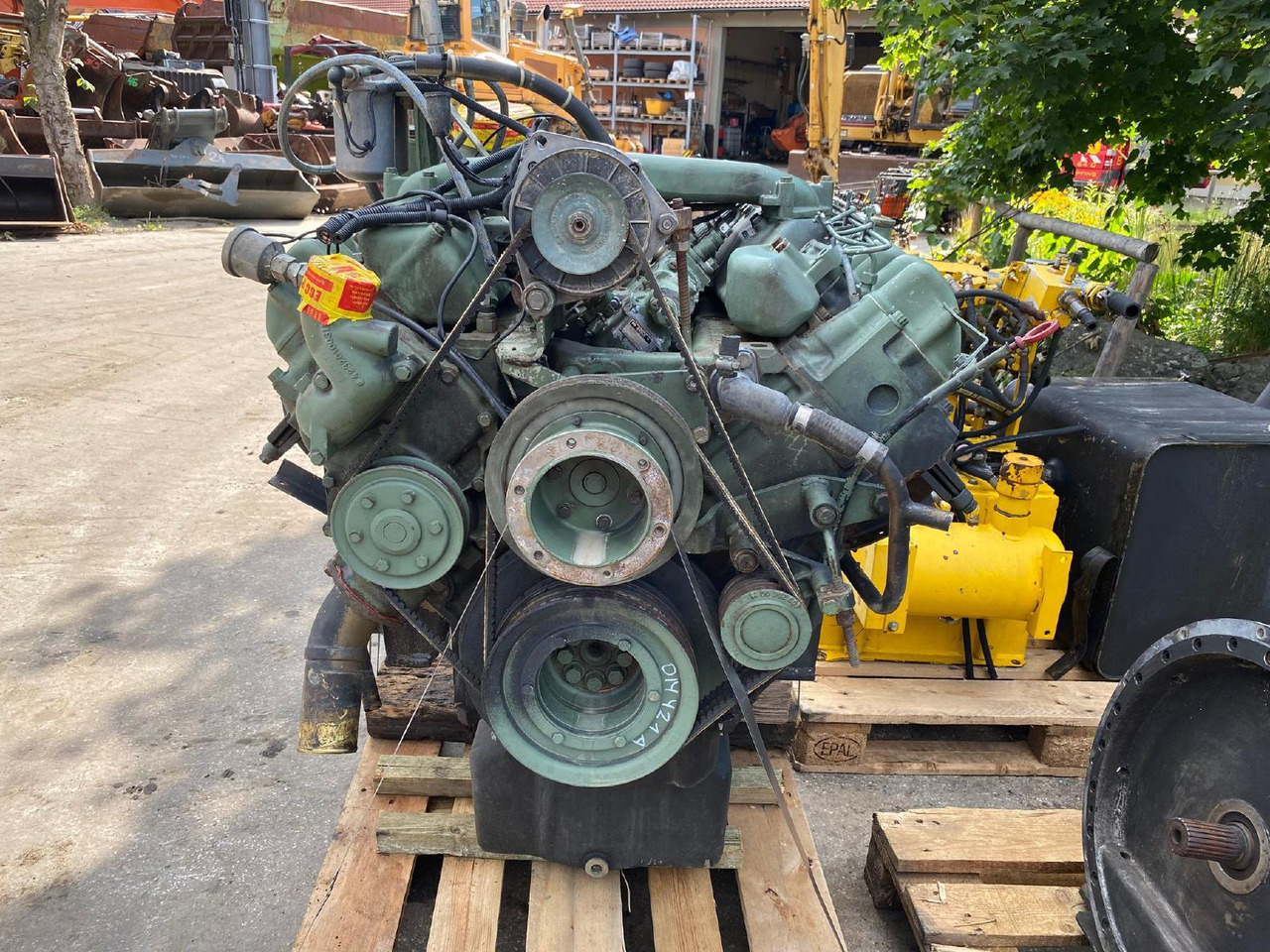 Mercedes Benz OM 421 aus PB 240 - Motor voor Bouwmachine: afbeelding 4 Mercedes Benz OM 421 aus PB 240 - Motor voor Bouwmachine: afbeelding 4