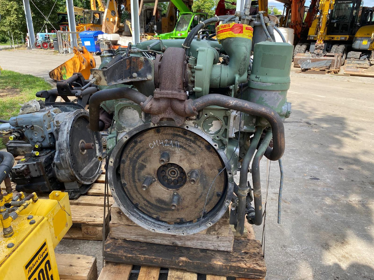 Mercedes Benz OM 421 aus PB 240 - Motor voor Bouwmachine: afbeelding 3 Mercedes Benz OM 421 aus PB 240 - Motor voor Bouwmachine: afbeelding 3