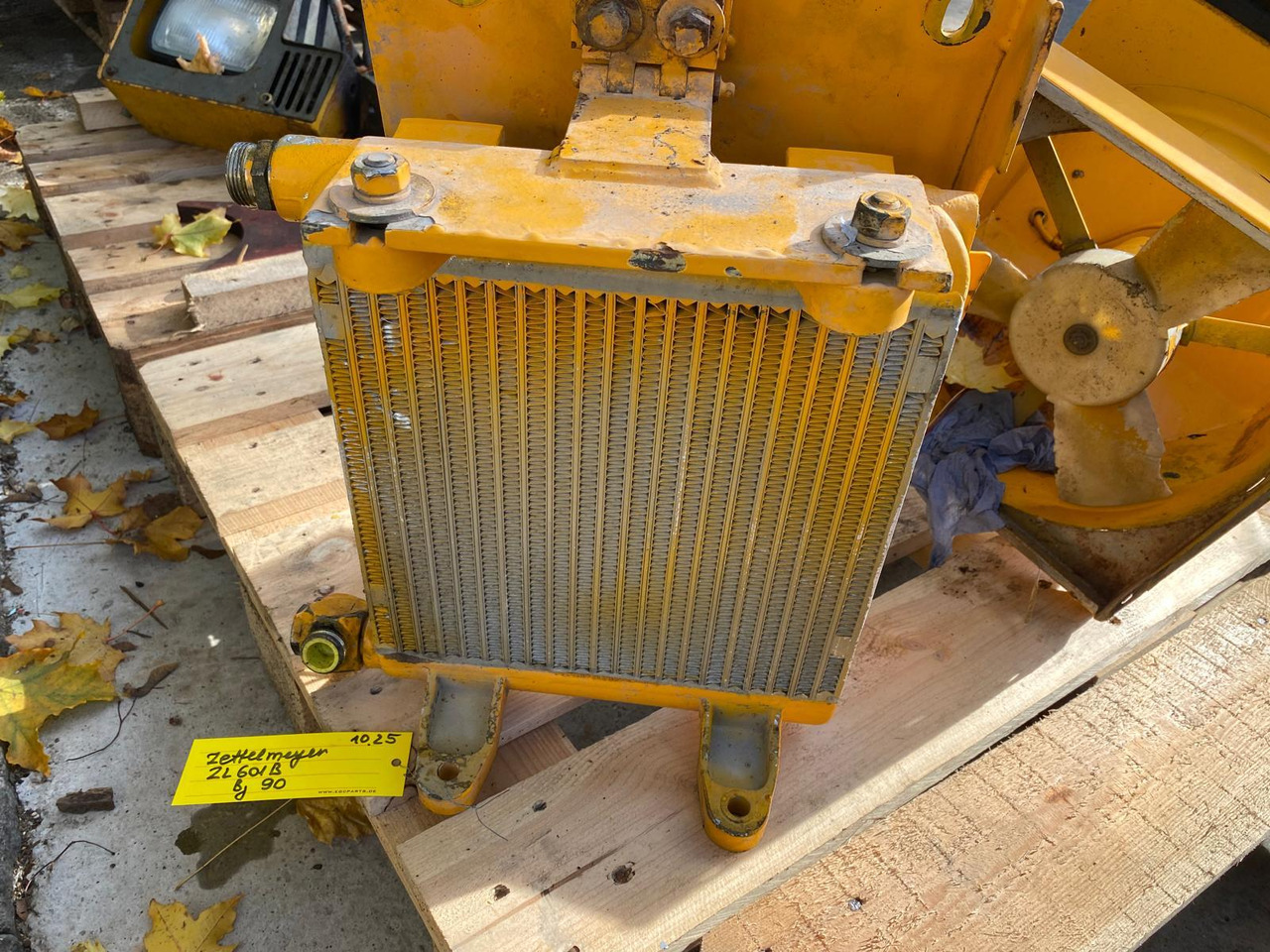 Zettelmeyer ZL 401, ZL 601 - Koelsysteem voor Bouwmachine: afbeelding 1 Zettelmeyer ZL 401, ZL 601 - Koelsysteem voor Bouwmachine: afbeelding 1