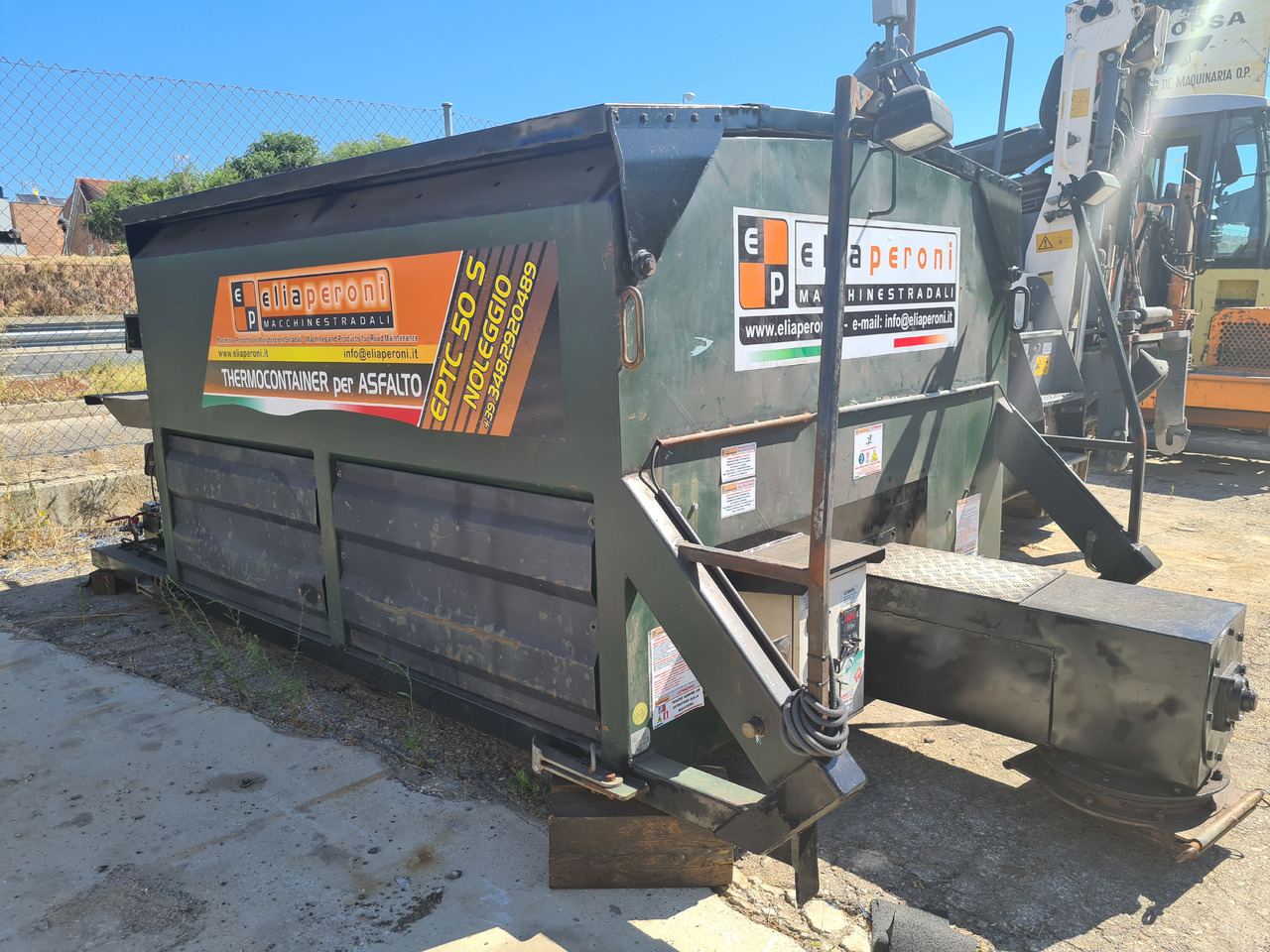Contenedor de asfalto caliente Elia Peroni ATC 50 - Asfaltmachine: afbeelding 1 Contenedor de asfalto caliente Elia Peroni ATC 50 - Asfaltmachine: afbeelding 1