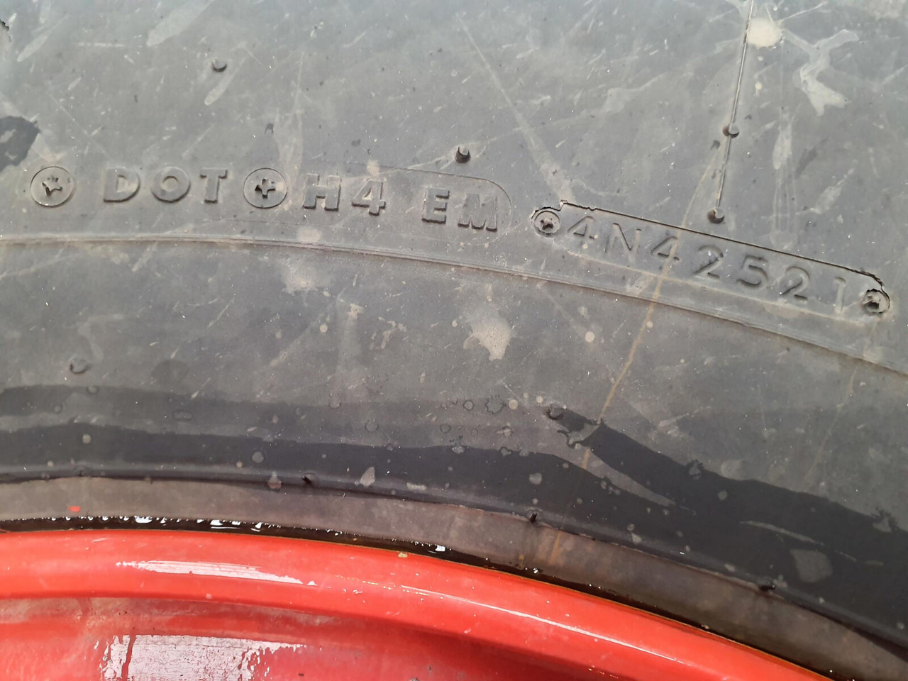 Bridgestone Wheel 445/95R25 10 12 1p - Complete wiel voor Kraan: afbeelding 3 Bridgestone Wheel 445/95R25 10 12 1p - Complete wiel voor Kraan: afbeelding 3