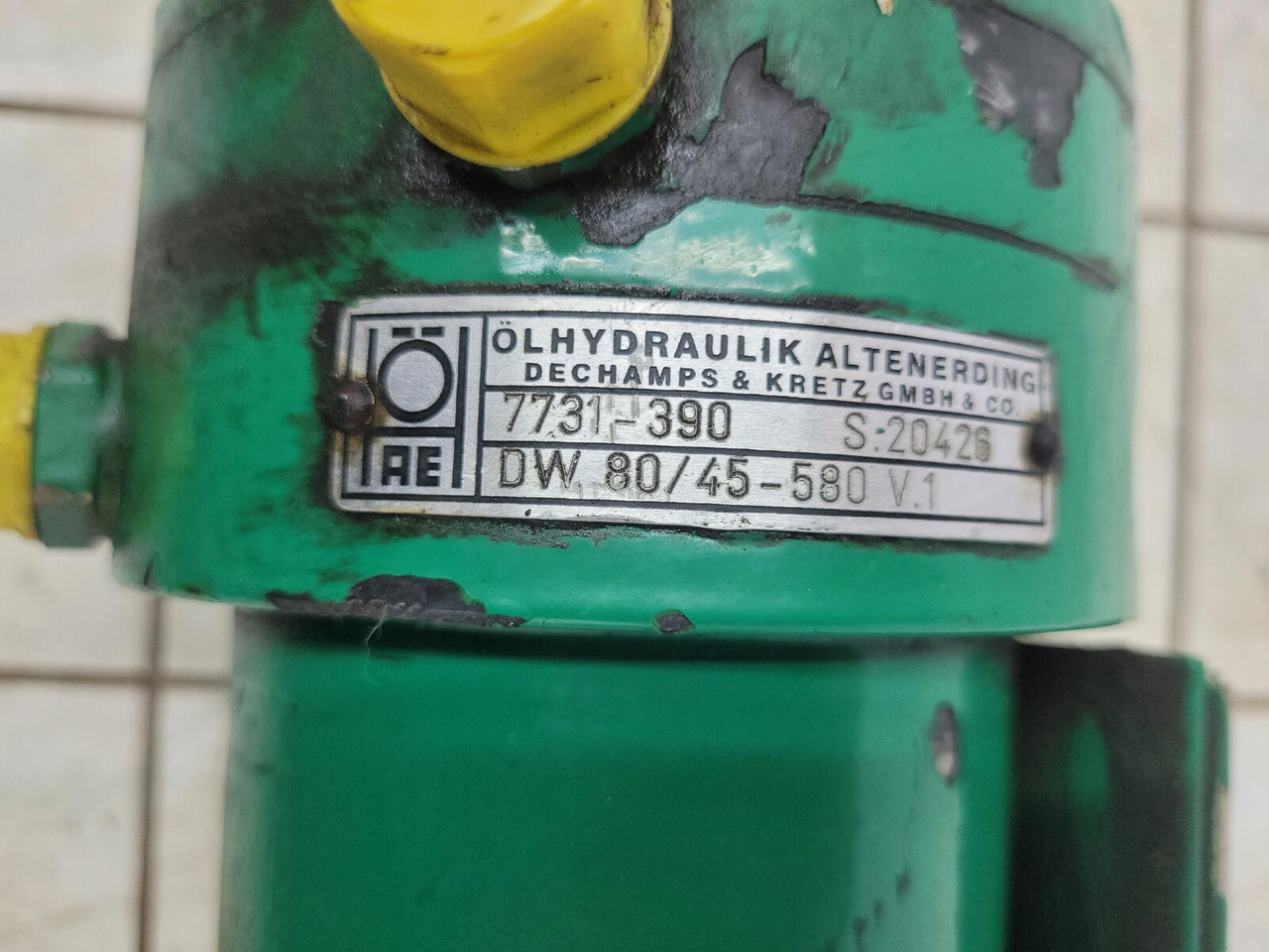 FAUN ATF 65-G4 counterweight cylinder - Hydraulische cilinder voor Mobiele kraan: afbeelding 5 FAUN ATF 65-G4 counterweight cylinder - Hydraulische cilinder voor Mobiele kraan: afbeelding 5