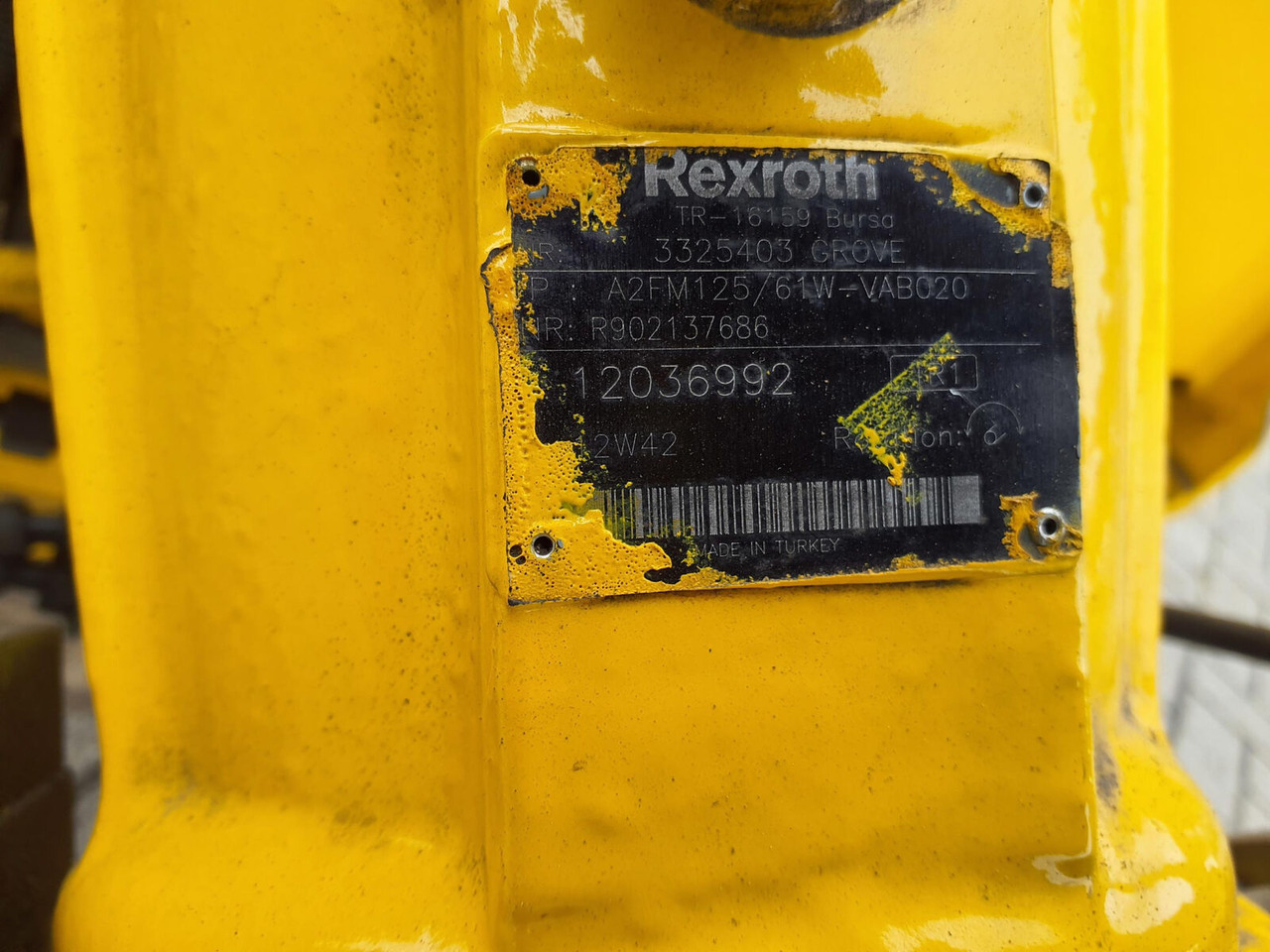 Lier voor Mobiele kraan Grove GMK 5170 winch 2: afbeelding 9