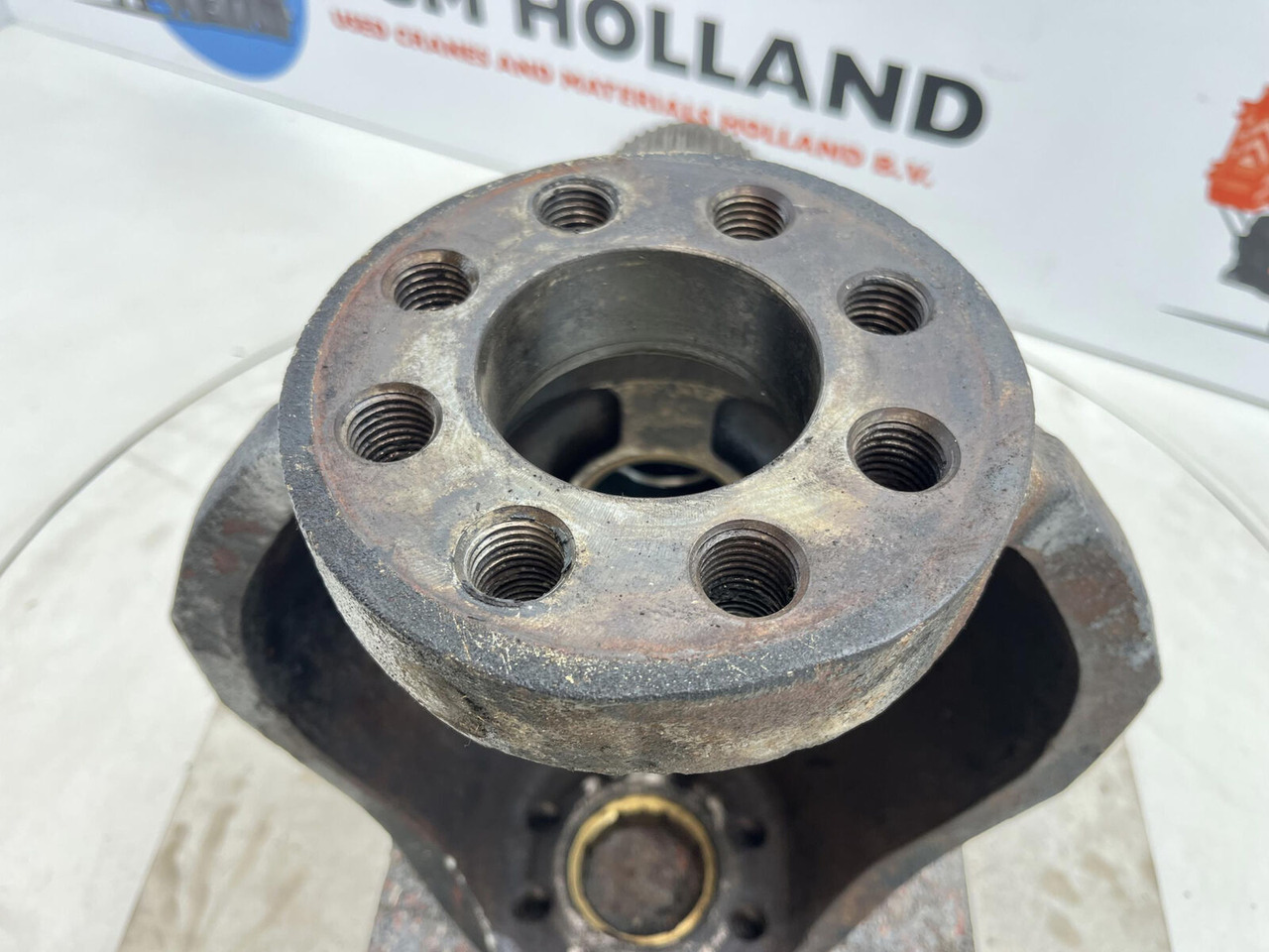 Fusee voor Mobiele kraan Liebherr LTM 1035 Steering knuckle 16 holes axle 1: afbeelding 7