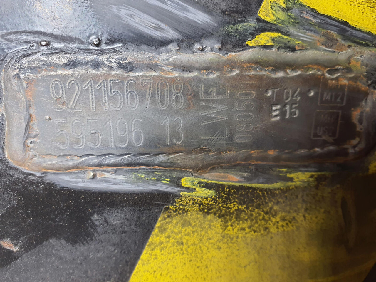 Ophanging voor Kraan Liebherr LTM 1200/1 sliding beam rear pre assembled: afbeelding 10