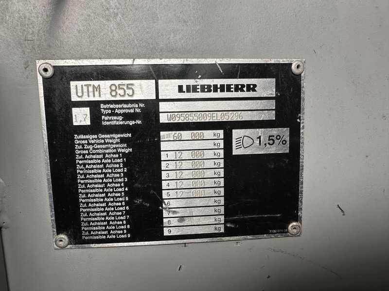 Alle terrein kraan Liebherr Liebherr LTM 1200-5.1: afbeelding 12
