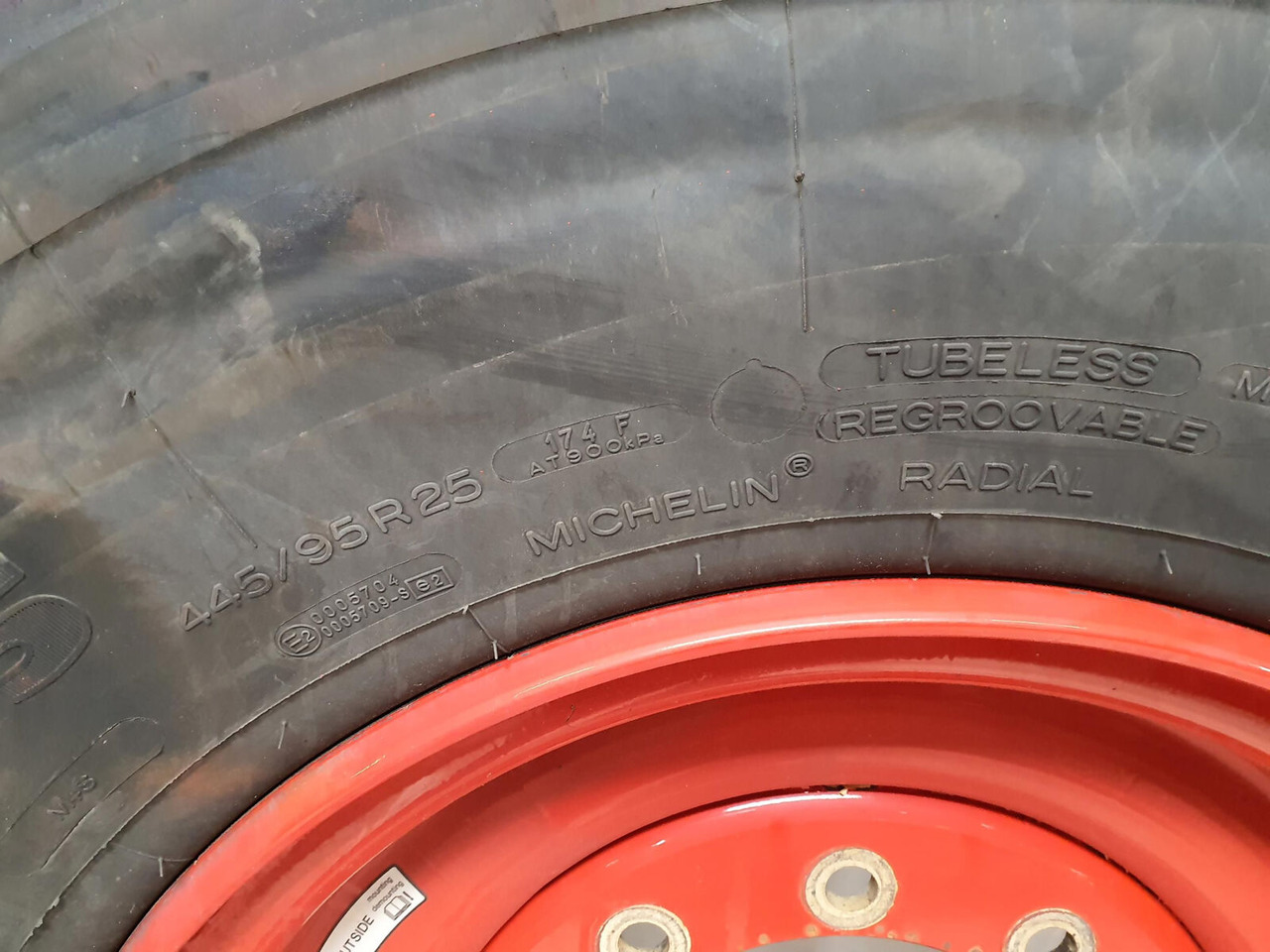 Michelin Wheel 445/95R25 10 12 1p - Complete wiel: afbeelding 5 Michelin Wheel 445/95R25 10 12 1p - Complete wiel: afbeelding 5