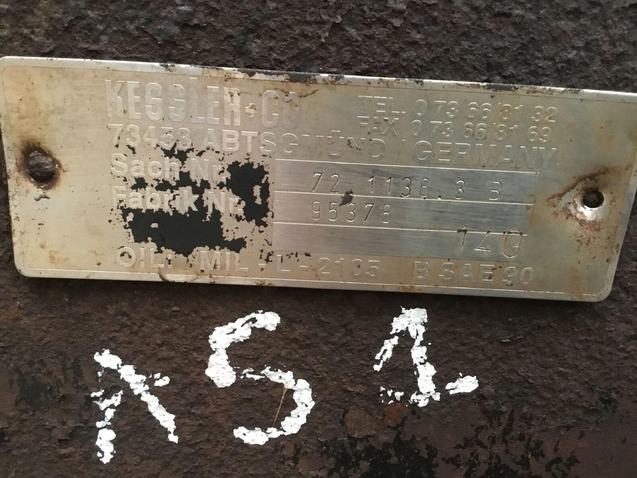 Terex AC 100 axle housing axle 1 - As en onderdelen voor Mobiele kraan: afbeelding 5 Terex AC 100 axle housing axle 1 - As en onderdelen voor Mobiele kraan: afbeelding 5