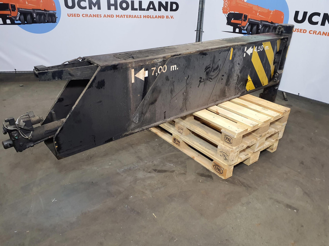 Terex AC 100 outrigger beam complete front - Ophanging voor Kraan: afbeelding 4 Terex AC 100 outrigger beam complete front - Ophanging voor Kraan: afbeelding 4