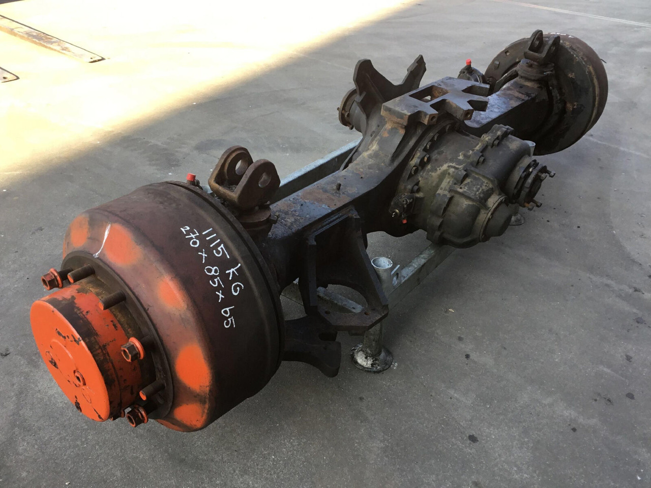 Terex AC 205 axle 3 - As en onderdelen voor Mobiele kraan: afbeelding 3 Terex AC 205 axle 3 - As en onderdelen voor Mobiele kraan: afbeelding 3