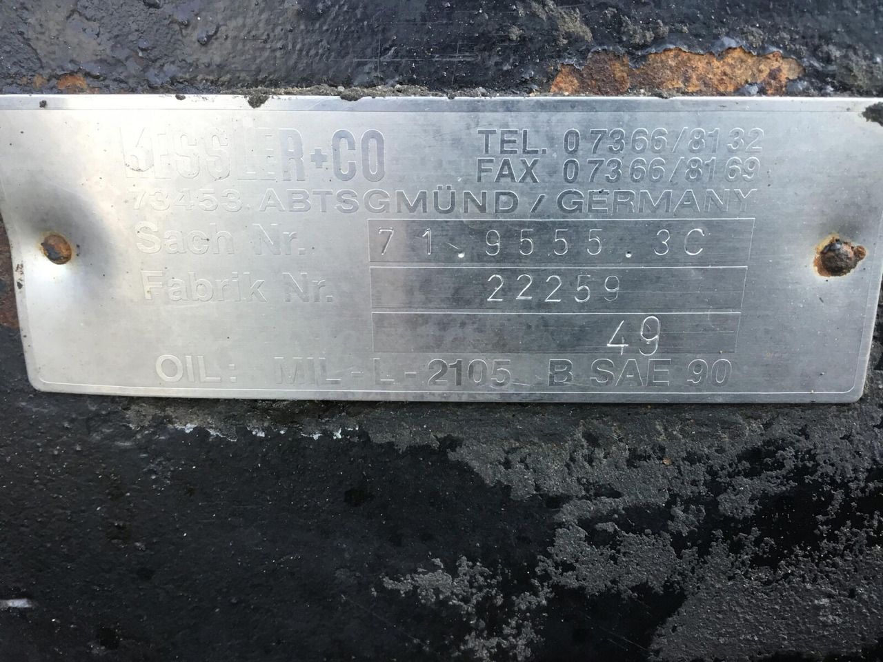 Terex AC 205 axle 3 - As en onderdelen voor Mobiele kraan: afbeelding 5 Terex AC 205 axle 3 - As en onderdelen voor Mobiele kraan: afbeelding 5