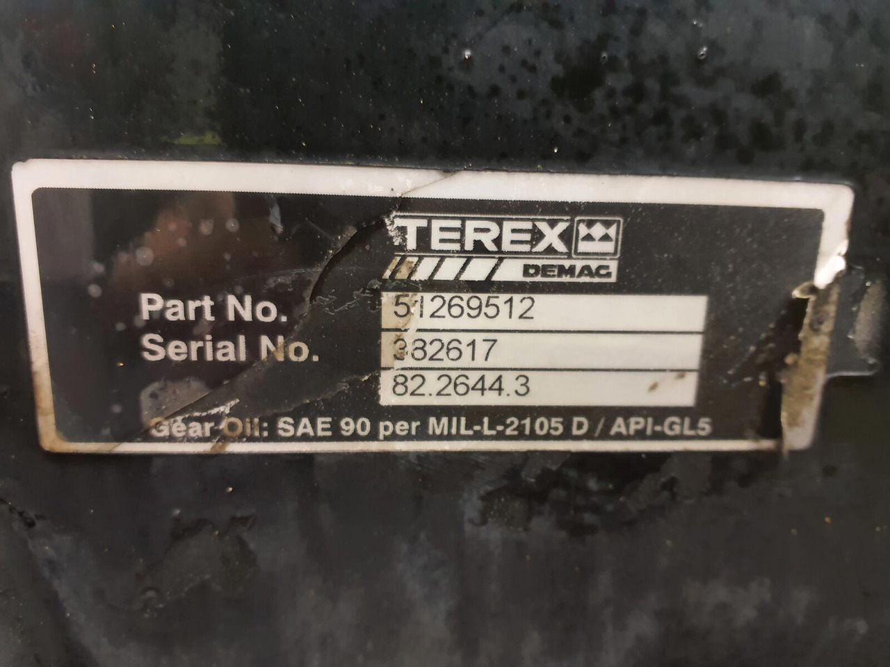 Terex AC 700 Axle 5 - As en onderdelen voor Mobiele kraan: afbeelding 5 Terex AC 700 Axle 5 - As en onderdelen voor Mobiele kraan: afbeelding 5