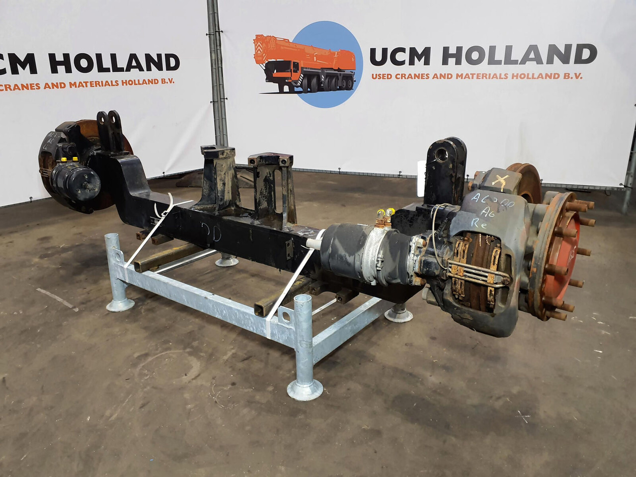 Terex AC 700 Axle 6 - As en onderdelen voor Mobiele kraan: afbeelding 3 Terex AC 700 Axle 6 - As en onderdelen voor Mobiele kraan: afbeelding 3