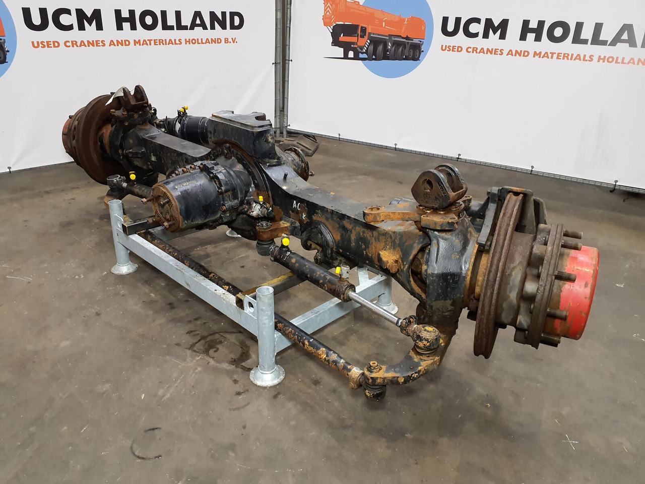 Terex AC 700 Axle 8 - As en onderdelen voor Mobiele kraan: afbeelding 1 Terex AC 700 Axle 8 - As en onderdelen voor Mobiele kraan: afbeelding 1