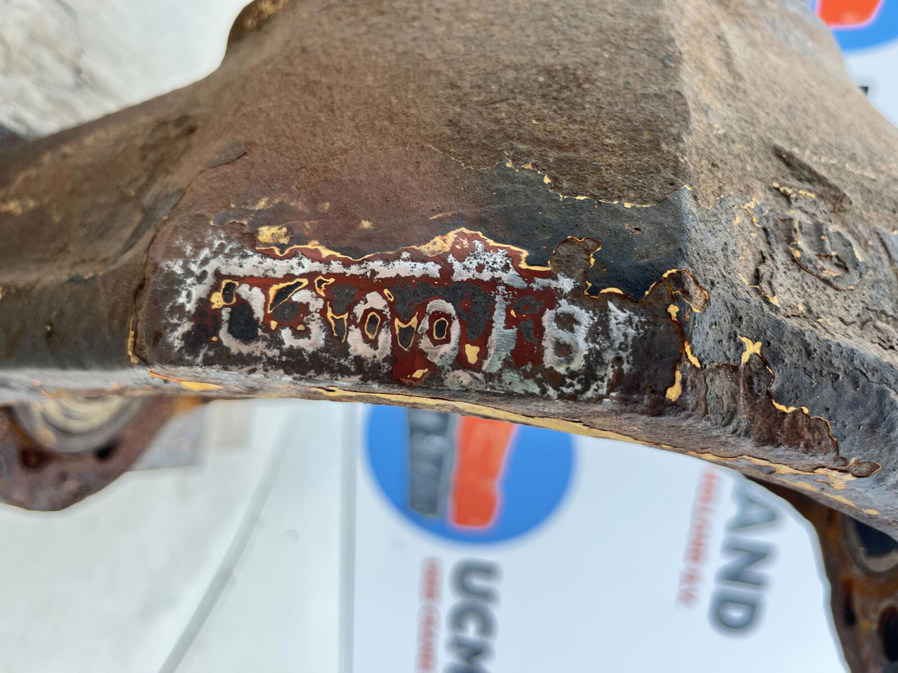 Fusee voor Mobiele kraan Terex HC 340 Steering knuckle 12 holes axle 6: afbeelding 10