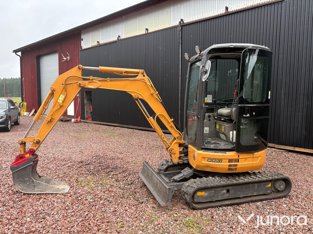 Grävmaskin - Case CX22B - Minigraafmachine: afbeelding 3 Grävmaskin - Case CX22B - Minigraafmachine: afbeelding 3