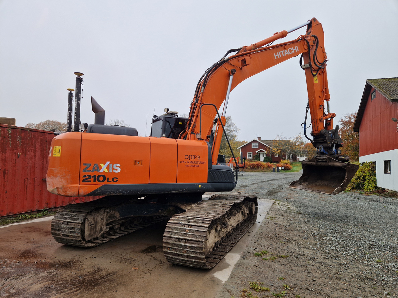 Grävmaskin - Hitachi, Zaxis 210 LC - Rupsgraafmachine: afbeelding 3 Grävmaskin - Hitachi, Zaxis 210 LC - Rupsgraafmachine: afbeelding 3