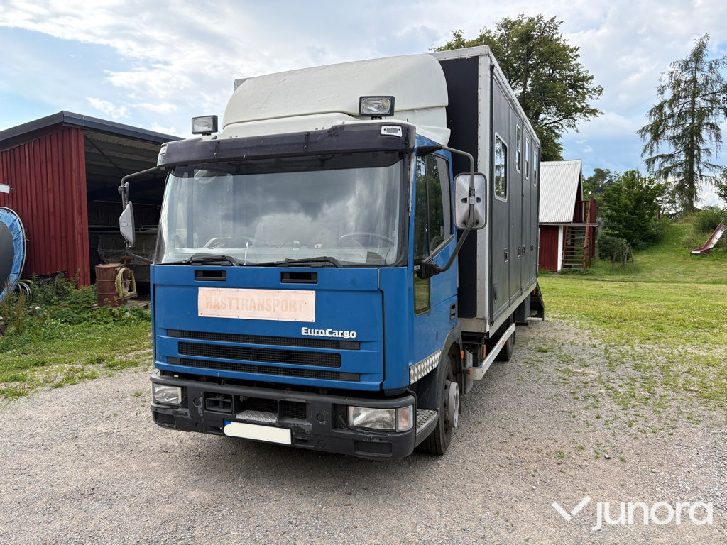 Hästtransport Iveco EuroCargo 85E18 - Paardenvrachtwagen: afbeelding 2 Hästtransport Iveco EuroCargo 85E18 - Paardenvrachtwagen: afbeelding 2