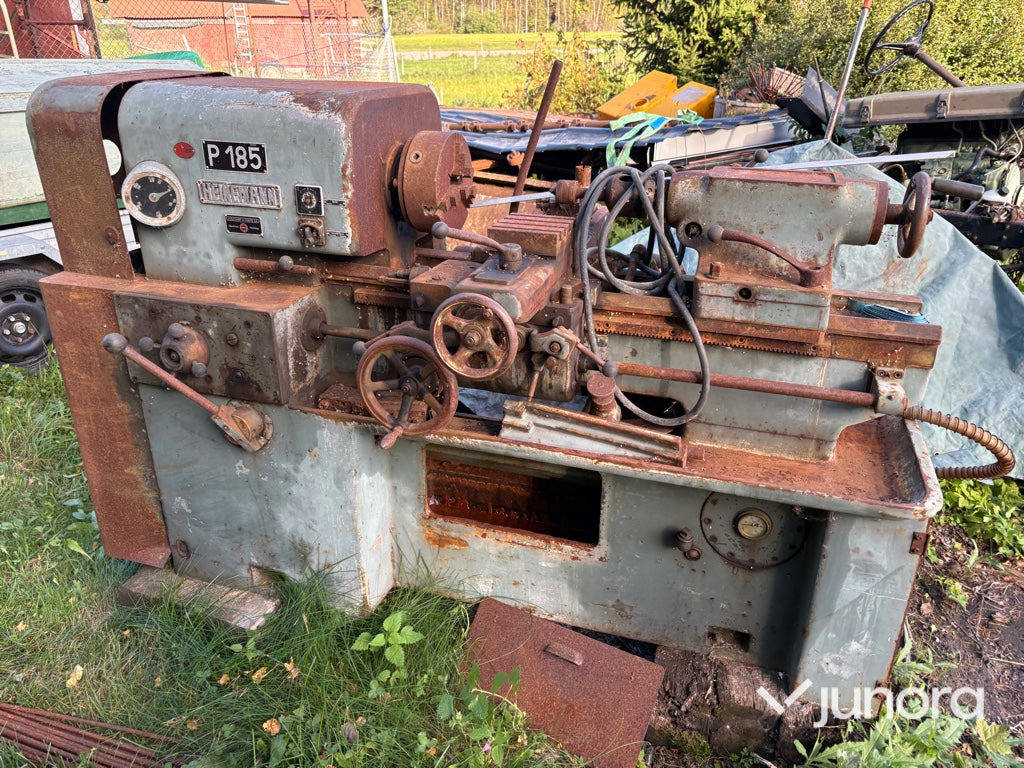 Industrisvarv Chemnitzer Maschinenfabrik P 185 - Metaaldraaibank: afbeelding 2 Industrisvarv Chemnitzer Maschinenfabrik P 185 - Metaaldraaibank: afbeelding 2