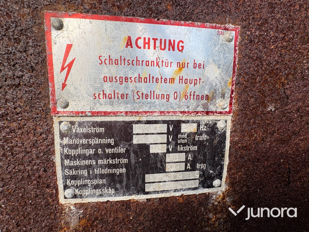 Industrisvarv Chemnitzer Maschinenfabrik P 185 - Metaaldraaibank: afbeelding 5 Industrisvarv Chemnitzer Maschinenfabrik P 185 - Metaaldraaibank: afbeelding 5
