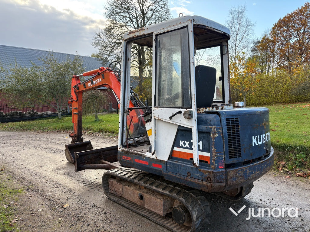 Minigrävare - Kubota, KX71 - Minigraafmachine: afbeelding 3 Minigrävare - Kubota, KX71 - Minigraafmachine: afbeelding 3