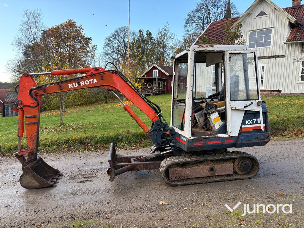 Minigrävare - Kubota, KX71 - Minigraafmachine: afbeelding 2 Minigrävare - Kubota, KX71 - Minigraafmachine: afbeelding 2