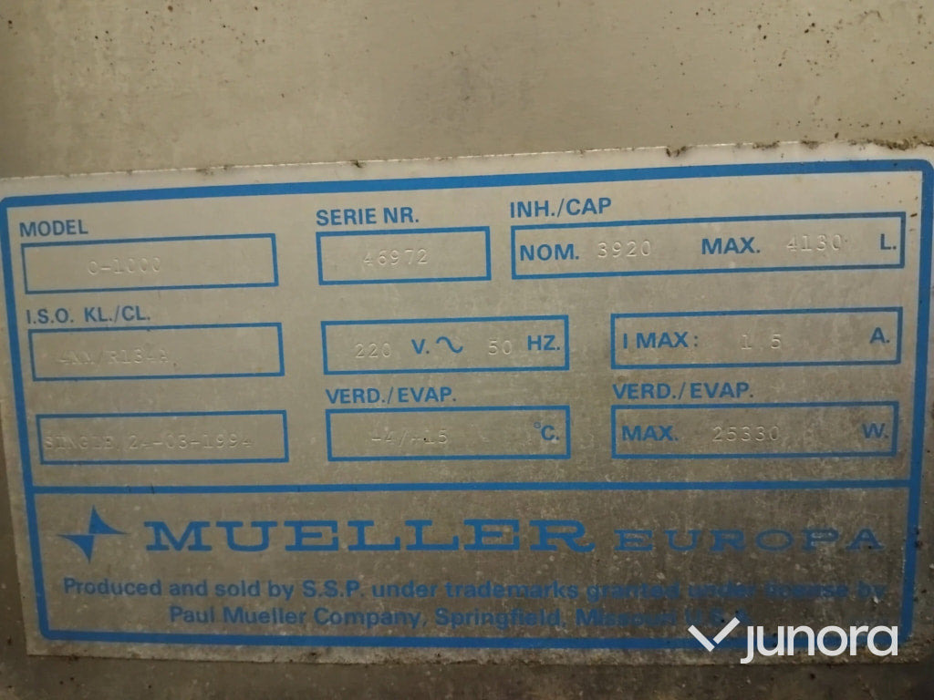 Mjölktank - Mueller Europa - Melkapparatuur: afbeelding 5 Mjölktank - Mueller Europa - Melkapparatuur: afbeelding 5