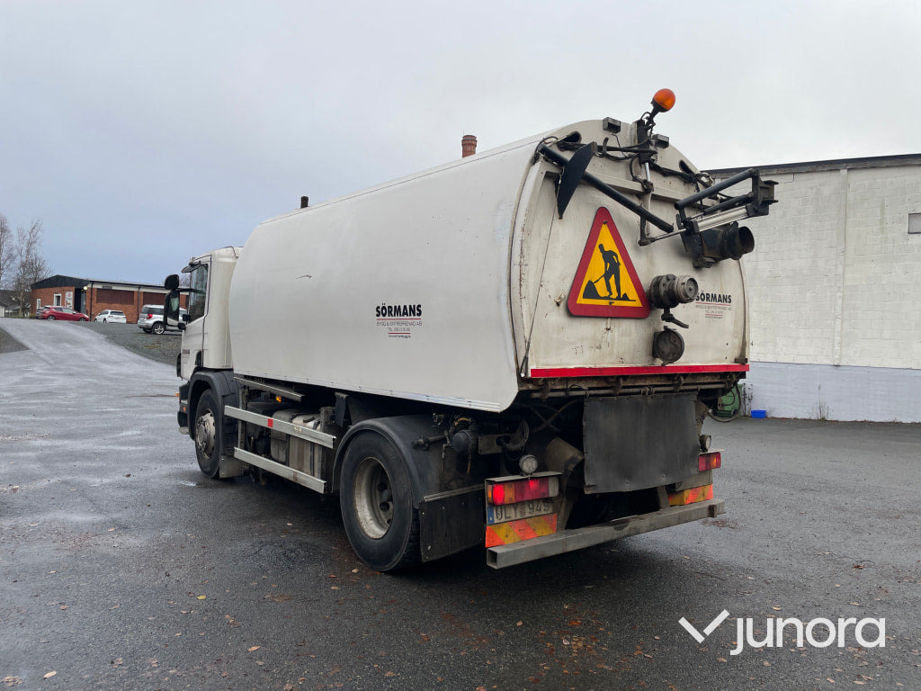 Sop och Uppsamlarbil Scania 94D / 260 - Veegwagen: afbeelding 5 Sop och Uppsamlarbil Scania 94D / 260 - Veegwagen: afbeelding 5