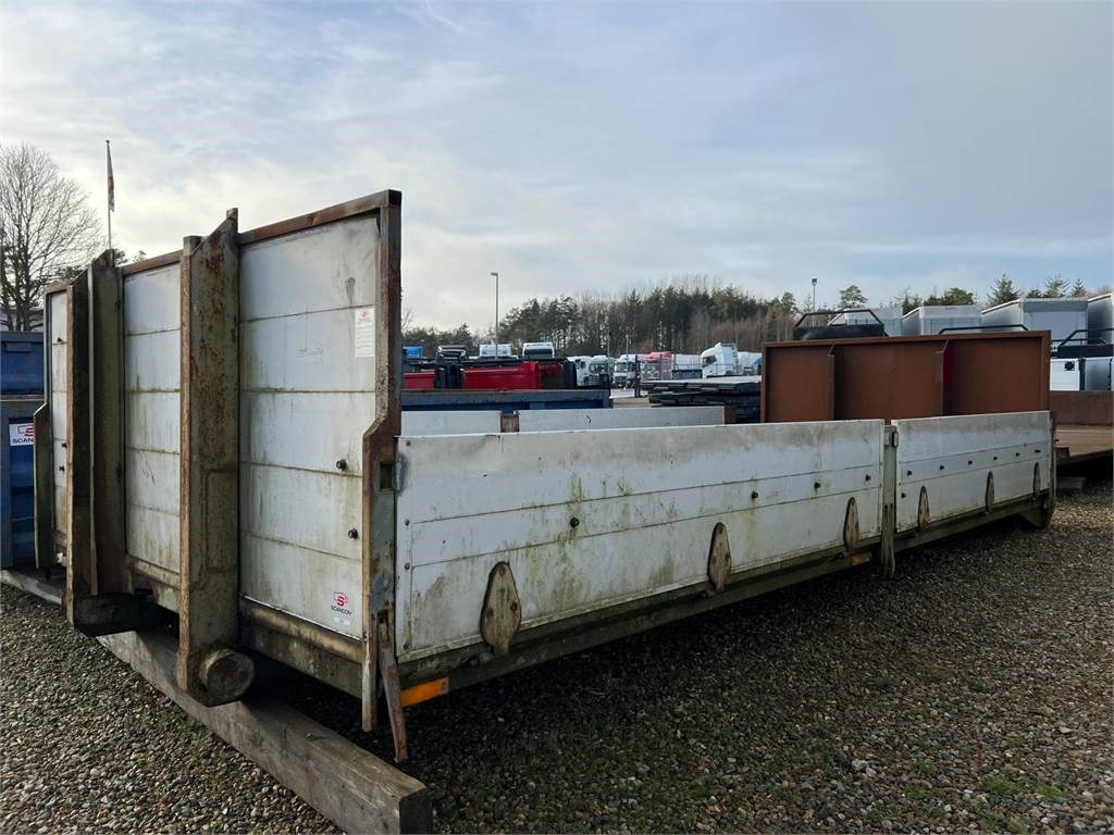 Open laadbak 5,45 mtr - 500 mm alu sider: afbeelding 1