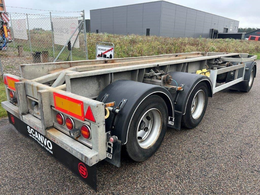 HFR PO 24 3 akslet container hænger uden tip - Haakarm/ Portaalarm aanhanger: afbeelding 1 HFR PO 24 3 akslet container hænger uden tip - Haakarm/ Portaalarm aanhanger: afbeelding 1