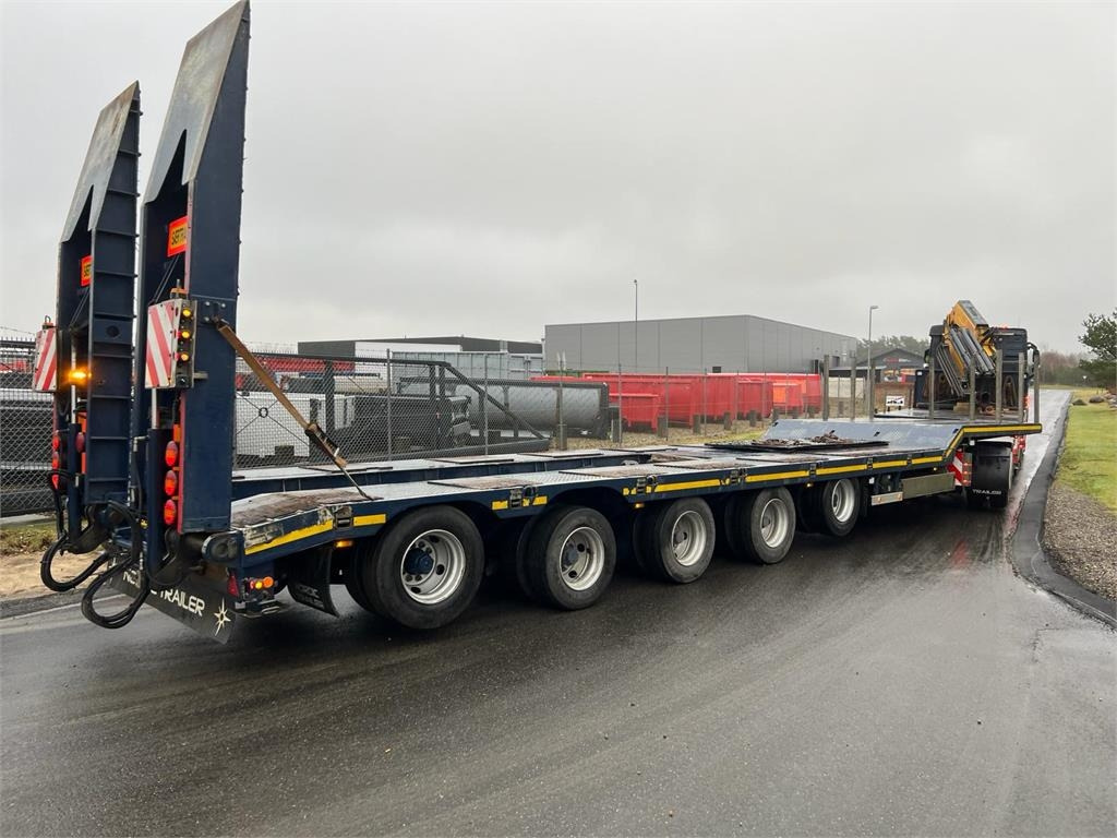 HRD 7 akslet - 84 ton blokvogn med ramper - Dieplader aanhangwagen: afbeelding 2 HRD 7 akslet - 84 ton blokvogn med ramper - Dieplader aanhangwagen: afbeelding 2