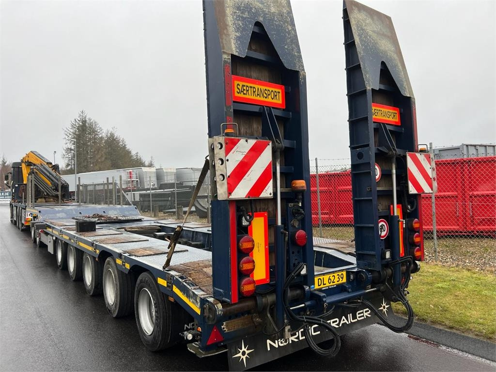 HRD 7 akslet - 84 ton blokvogn med ramper - Dieplader aanhangwagen: afbeelding 4 HRD 7 akslet - 84 ton blokvogn med ramper - Dieplader aanhangwagen: afbeelding 4