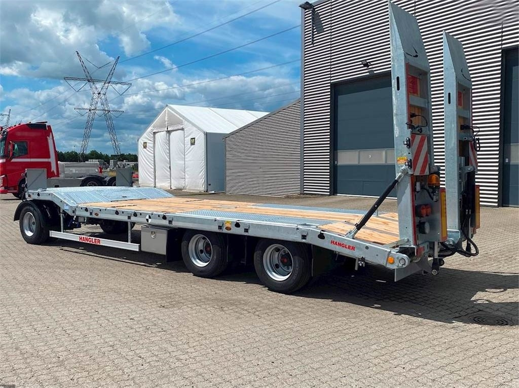 Hangler 3-aks, Hydraulisk ramper, Galvaniseret. - Dieplader aanhangwagen: afbeelding 3 Hangler 3-aks, Hydraulisk ramper, Galvaniseret. - Dieplader aanhangwagen: afbeelding 3