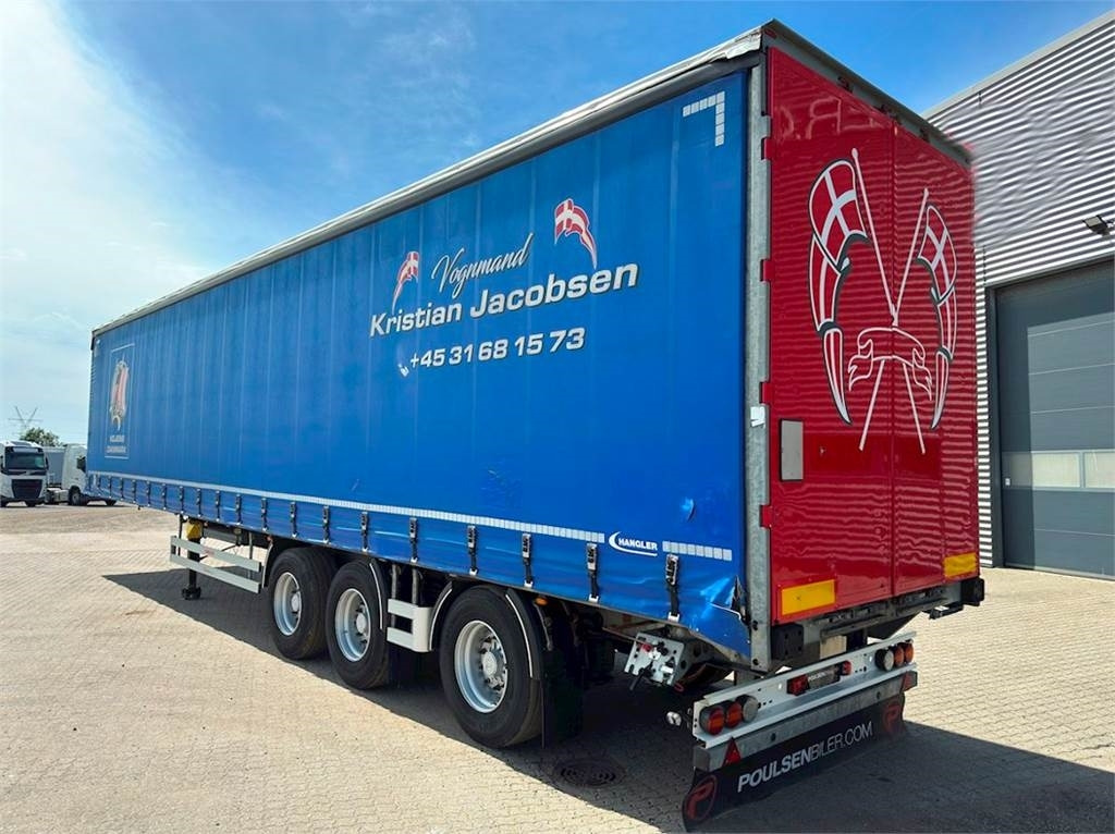 Hangler 3-aks gardintrailer hævetag + skydetag - Schuifzeiloplegger: afbeelding 4 Hangler 3-aks gardintrailer hævetag + skydetag - Schuifzeiloplegger: afbeelding 4