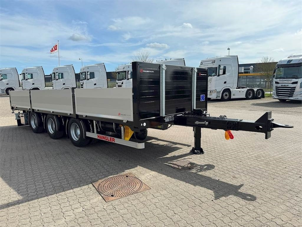 Hangler 3-aks kærre alu-sider + alu-ramper - Open/ Plateau aanhangwagen: afbeelding 1 Hangler 3-aks kærre alu-sider + alu-ramper - Open/ Plateau aanhangwagen: afbeelding 1