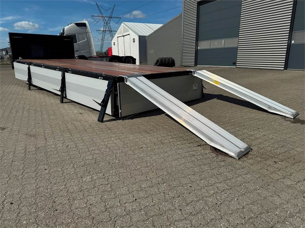 Hangler 3-aks kærre alu-sider + alu-ramper - Open/ Plateau aanhangwagen: afbeelding 2 Hangler 3-aks kærre alu-sider + alu-ramper - Open/ Plateau aanhangwagen: afbeelding 2