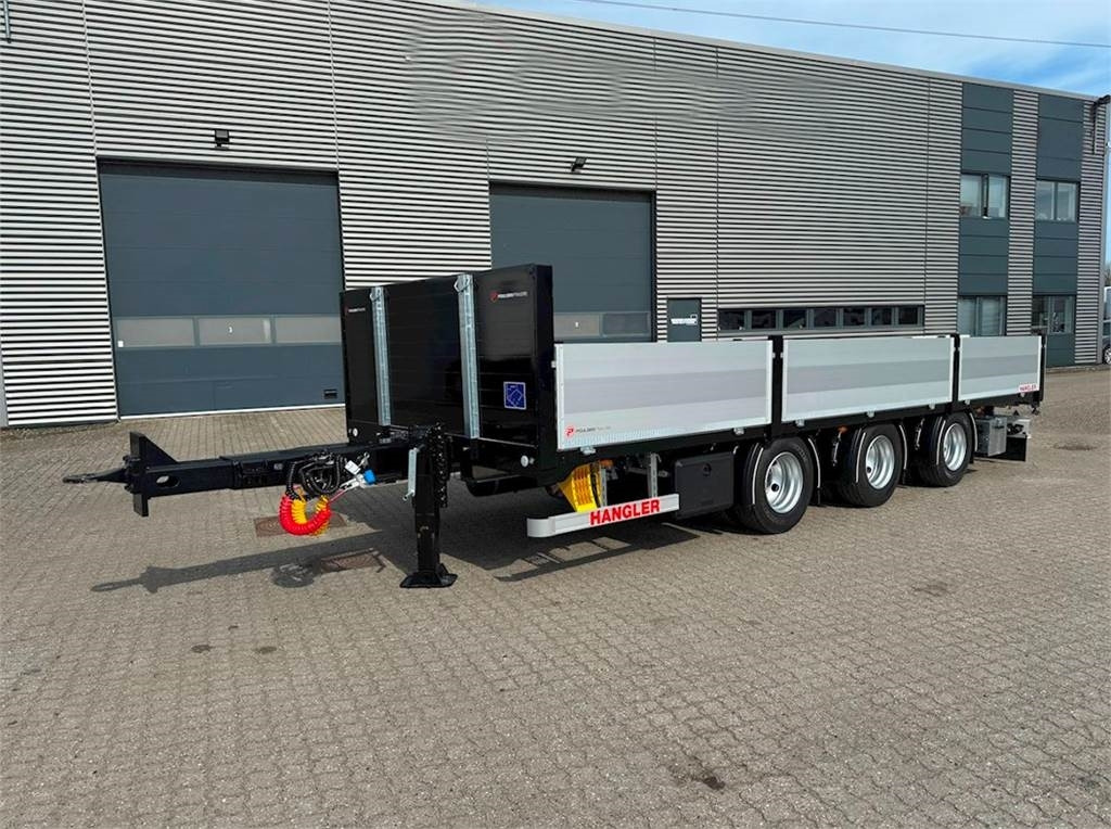 Hangler 3-aks kærre alu-sider + alu-ramper - Open/ Plateau aanhangwagen: afbeelding 3 Hangler 3-aks kærre alu-sider + alu-ramper - Open/ Plateau aanhangwagen: afbeelding 3