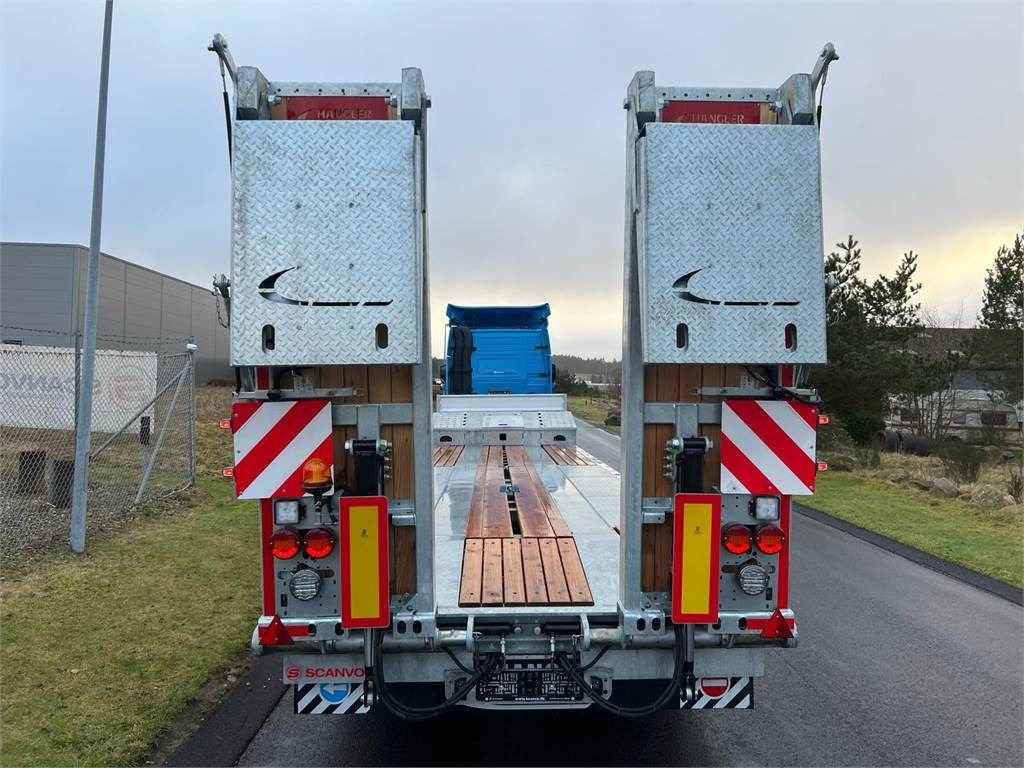Dieplader oplegger Hangler SDS-H 510-T 3-aks maskintrailer - dobbelt ramper: afbeelding 12