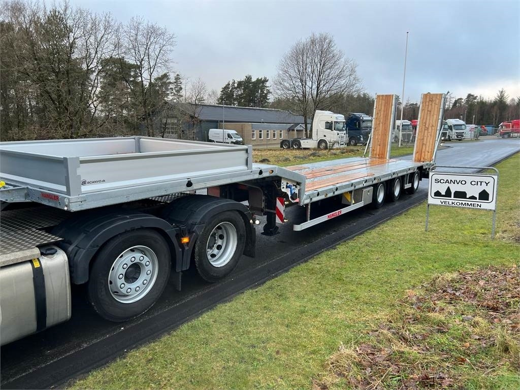 Hangler SDS-H 510-T 3-aks maskintrailer - dobbelt ramper - Dieplader oplegger: afbeelding 1 Hangler SDS-H 510-T 3-aks maskintrailer - dobbelt ramper - Dieplader oplegger: afbeelding 1