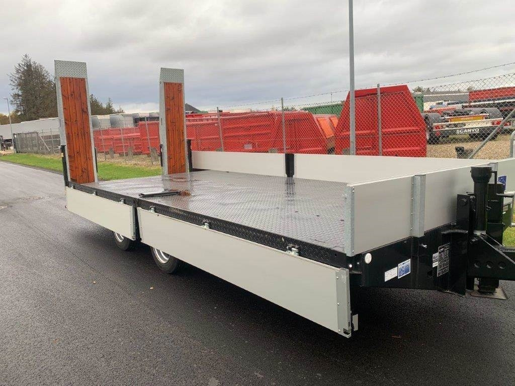 Hangler TPS-H 140 2 akslet kærre med ramper - Dieplader aanhangwagen: afbeelding 3 Hangler TPS-H 140 2 akslet kærre med ramper - Dieplader aanhangwagen: afbeelding 3