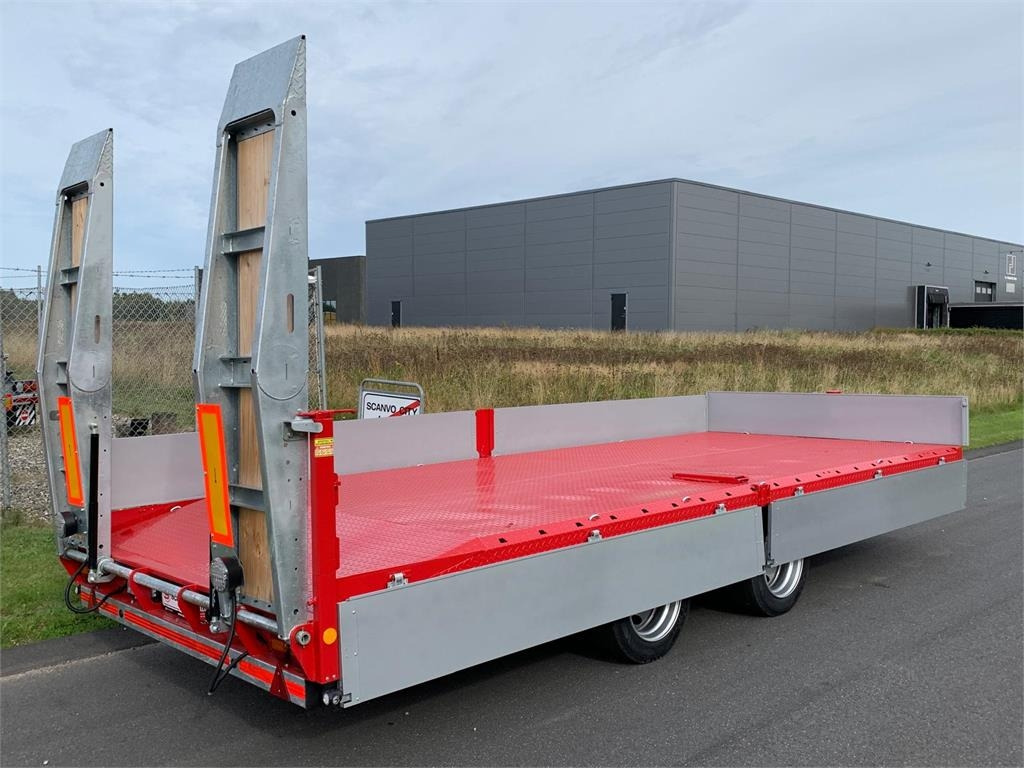 Hangler TPS-H 140 2 akslet kærre med ramper - Dieplader aanhangwagen: afbeelding 4 Hangler TPS-H 140 2 akslet kærre med ramper - Dieplader aanhangwagen: afbeelding 4