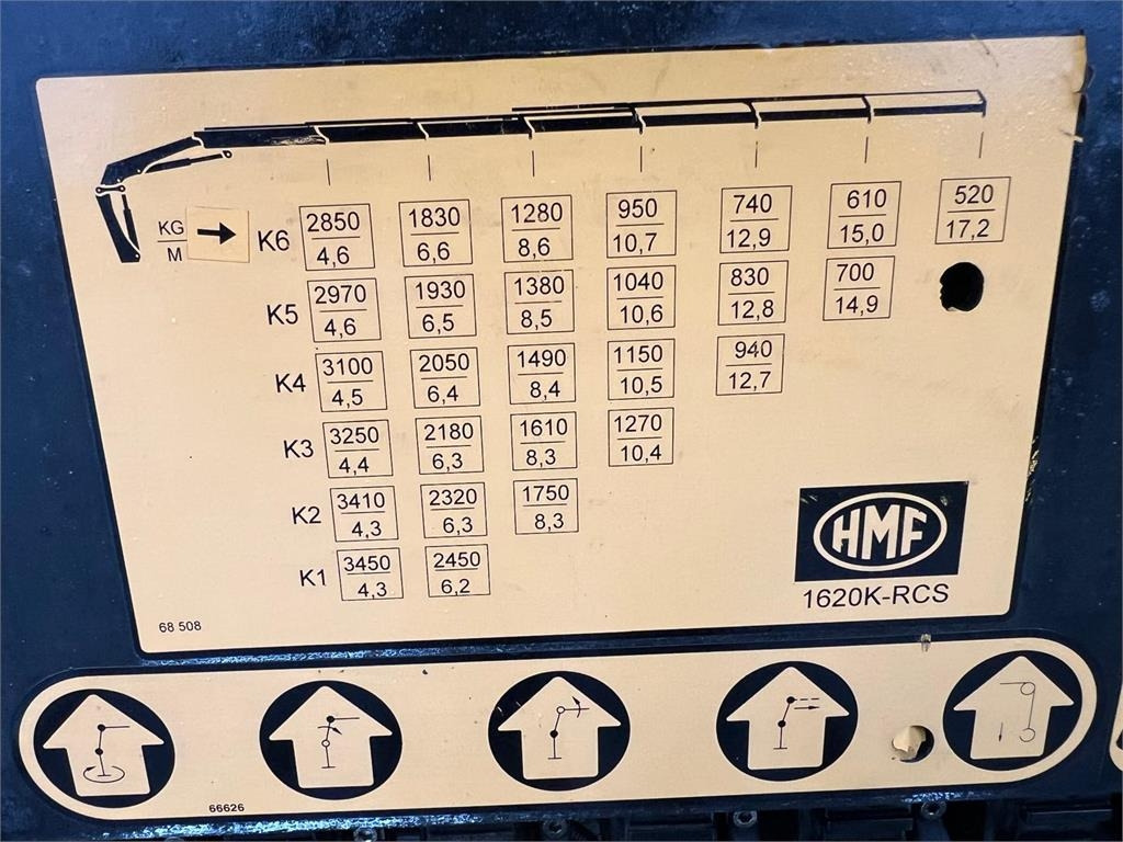 Volvo FL 280 - HMF 1620K6  - Kraanwagen: afbeelding 4 Volvo FL 280 - HMF 1620K6  - Kraanwagen: afbeelding 4